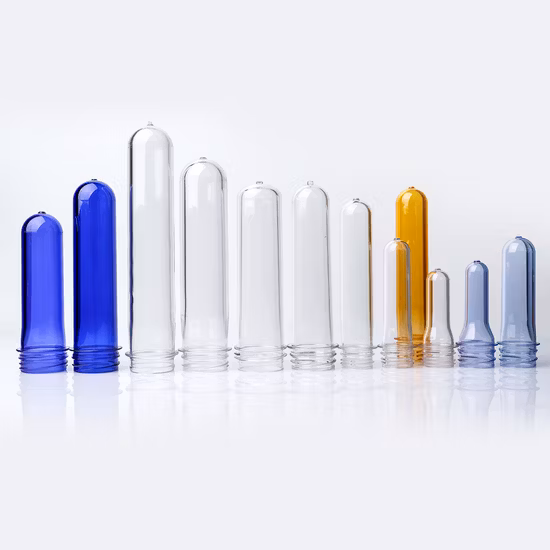 Preforma para mascotas de botella de bebida de jugo de agua de 38 mm