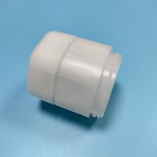 Fabricación de componentes plásticos de material ABS moldeados por inyección con forma de seis puntos